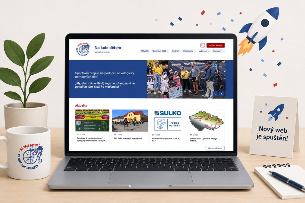Spouštíme modernizovaný web